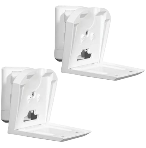 Sanus Speaker Wall Mount for Sonos Era 300 - Swivel & Tilt Speaker Mount with Easy 15-Minute Install White 2-Pack