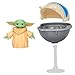 STAR WARS Epic Hero Series Grogu 1-Inch-Tall Action Figure & Hover Pram, Toys for 4 Year Old Boys and Girls