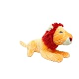 MIGHTY- Safari Lion - Squeaker-Multiple Layers. Made Durable, Strong & Tough. Interactive Play Dog Toy (Tug, Toss & Fetch). Machine Washable & Floats