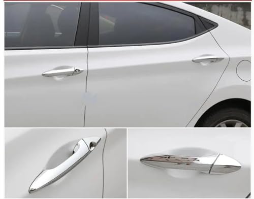 Pegatinas de coche para Hyundai Elantra para solucionar los cuencos de manijas rayados 6