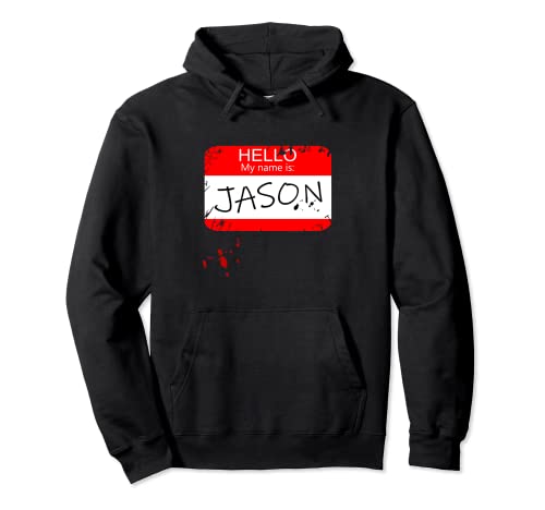 Hello My Name is Jason lustiges Halloween-Kostüm Pullover Hoodie