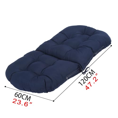 Coussin siège chaise grand format imperméable avec dossier souple