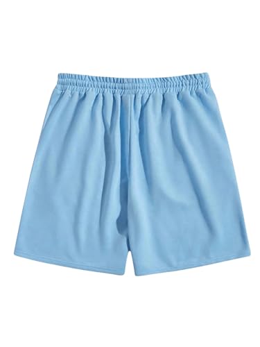 SHENHE Men's Graphics Shorts Drawstring Waist Print Workout Track Streetwear Shorts with Pocket2