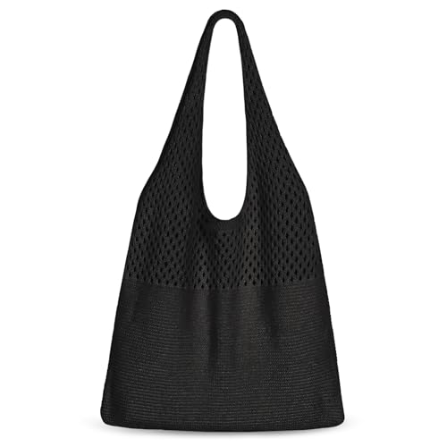 Etercycle Strandtasche Damen Häkeltasche...