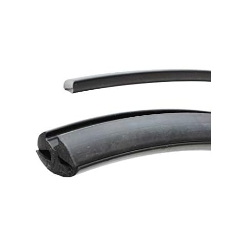 Window Rubber Seal 2.5mm X 5mm Locking Gasket for Windshield and Windows Cars, Boats and Heavy Equipment (3 Meter) Cover