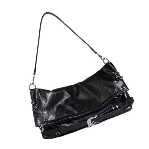 Sac pour les aisselles Morain en cuir PU : sac à main tendance et bandoulière