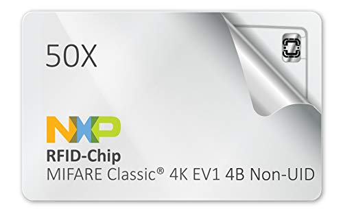 50 pezzi - NXP MIFARE Classic® EV1 4K / 4 Byte