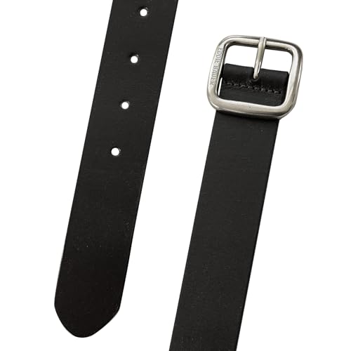 Eddie Bauer Women's Casual Leather Belts with Durable Metal Buckle, Center Bar - Black, Small4
