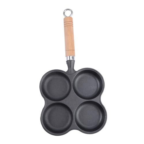 Alipis 1pezzi Padella Per Uova Occhio Di Bue Con Rivestimento Antiaderente Per Induzione e Cucina Gas Facile Da Usare Per Colazione e Casa