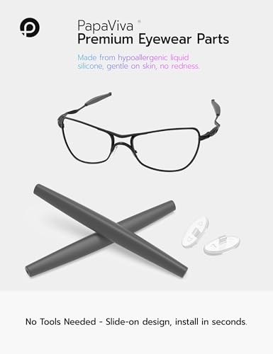 Image of Replacement Nose Pieces & Ear Socks Rubber Kits for Oakley Crosshair 1.0 / Crosshair S