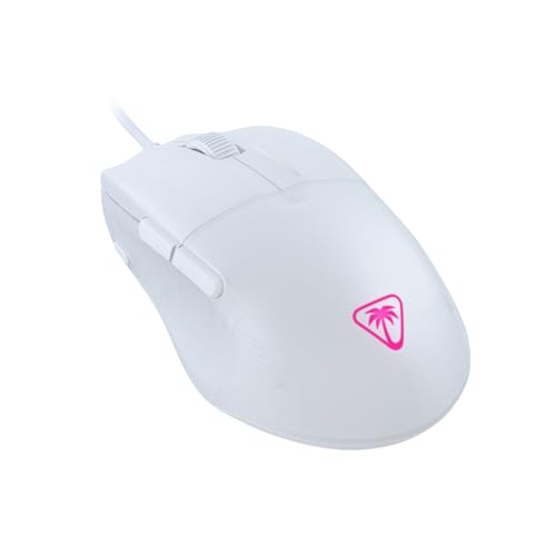 Image of Turtle Beach Pure SEL - Ultra-Light Ergonomic RGB Gaming Mouse, 8K DPI Optical Sensor, Mechanical Switches, Pretension System, Pure PTFE Glides, RGB Illumination - White