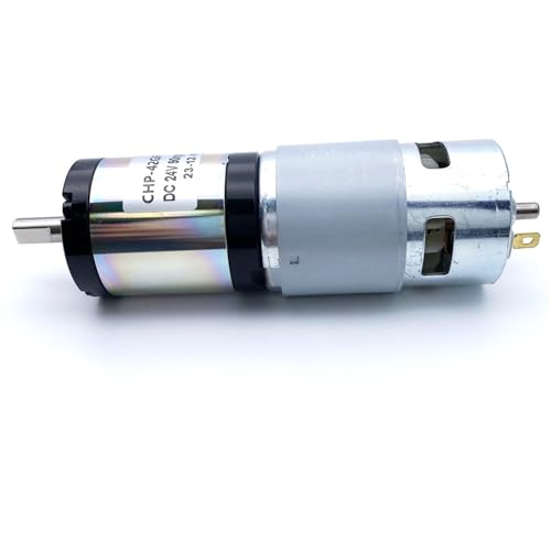 Moteur de précision planétaire 42mm 775 aimant permanent à double arbre de sortie 12V - 3
