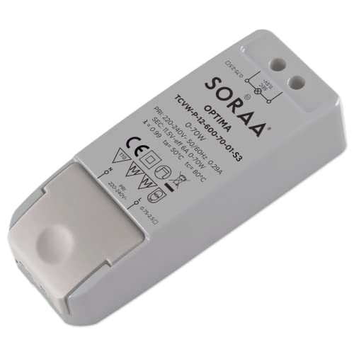 Transformateur pour lampes LED 12 V SORAA Optima convertisseur électrique encastrable