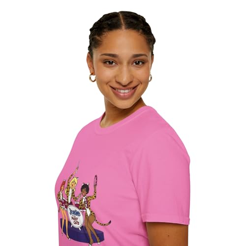 Retro Band T-Shirt, Vintage Cartoon Shirt, Graphic Tee, Comic Book Fan Gift, J.o.s.i.e. and The P.u.s.s.y.c.a.t.s. Shirt3