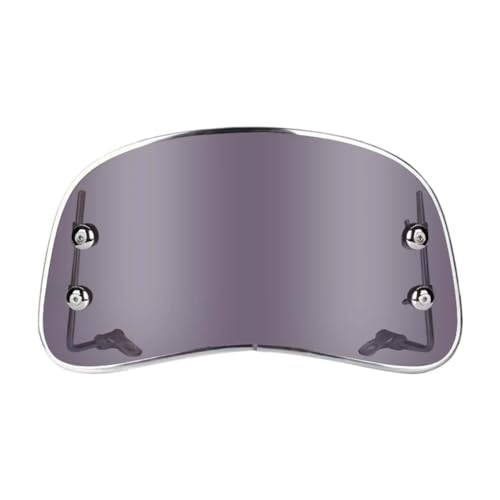 Pare-brise universel pour moto : pièce de rechange et kit d'assemblage pratique transparent