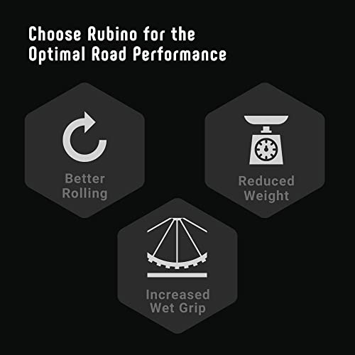 Vittoria Rubino Pro Iv Graphene 2.0 Tire Set With Inner Tubes - Includes 2 Performance Road Bike Tires (700X25C) Plus 2 Standard Tubes (700X20/28 48Mm)- Foldable Bicycle Tire Set (Full Black) #TOP5