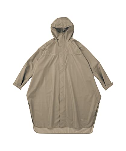 【2023年】Wpc. レインウェア レインバイシクルスリーブポンチョ ベージュ 自転車用 レインポンチョ レディース 撥水 防水 収納袋付き R-1122-201