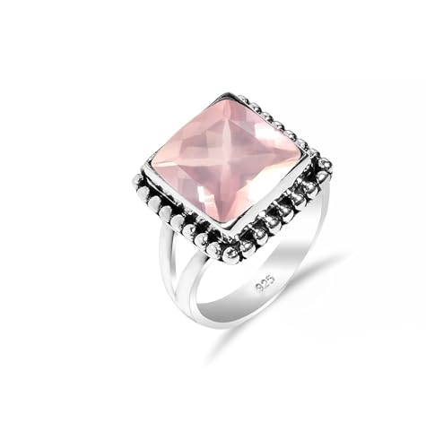 Bague de promesse en argent 925 et quartz rose : fini les bijoux ternes qui s'oxydent