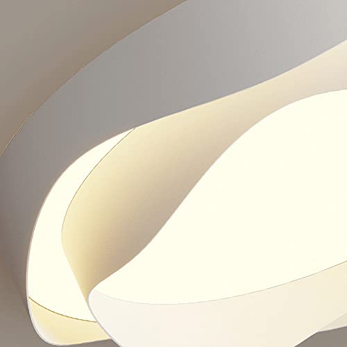 Lámpara de techo LED moderna con panel plano de 50cm y triple temperatura regulable 7