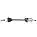 Detroit Axle - Front Left CV Axle for Toyota 2011-2016 Sienna, Driver Side CV Axle Shaft Assembly 2012 2013 2014 2015 Replacement