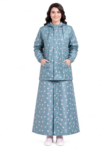 Image of Romano nx 100% Waterproof Rain Skirt Top Jacket for Women Rain Coat with 3 Years Warranty in 28 Colors