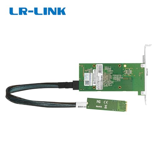LRES2221PF-SFP+ Adaptador de Red Ethernet 10G Single-Port a SFF-8087/M.2 basado en Intel 82599 miniatura 3