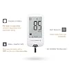 CareSens N Plus Bluetooth Blood Glucose Monitor Kit with 100 Blood Sugar Test Strips, 100 Lancets, 1 Blood Glucose Meter, 1 Lancing Device, Travel Case for Diabetes Testing Kit (Auto-Coding Glucometer kit with 1 Control Solution) for Personal Use