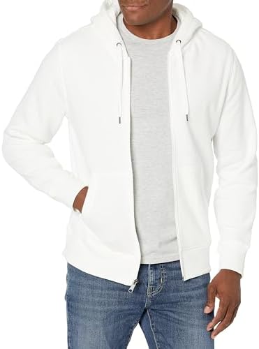 Amazon Essentials Herren Fleece-Kapuzen-Sweatshirt Mit Durchgehendem Reißverschluss (Erhältlich In Big & Tall)