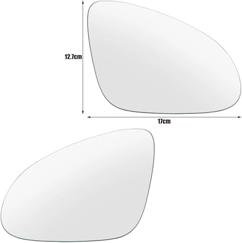 Espejo retrovisor izquierdo gran angular para Opel Vauxhall: solucione puntos ciegos 3