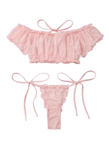 Image of Lilosy Sexy Lingerie Set 2 Piece Women Bra and Panty