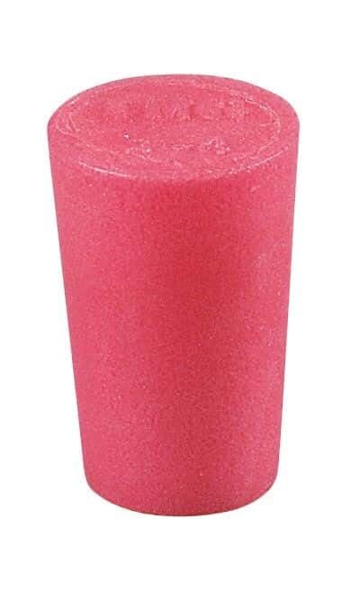 Cole-Parmer Solid Color-Coded Silicone Stoppers, Standard Size 9.5, Pink: 5/Bag