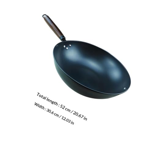 Wok de hierro con mango ergonómico MAGICLULU miniatura 2