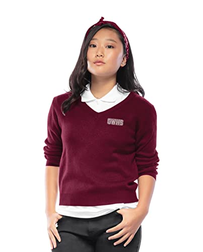 Image of Classroom School Uniforms Big Kid Long Sleeve V-Neck Sweater 56702