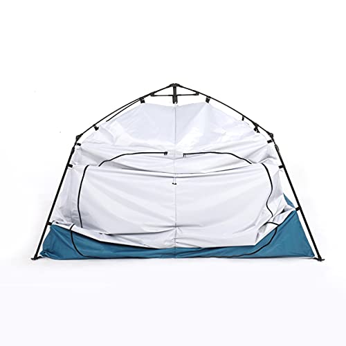 Carpa portátil azul/blanco 229x229x122 cm para camping miniatura 6