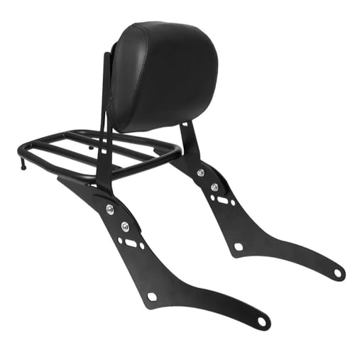 XUXRHMEAN Para Motocicleta Rebel 300 500 CMX300 Y CMX500 2017-2023 Respaldo Trasero Desmontable Motocicleta Respaldo Sissy Bar