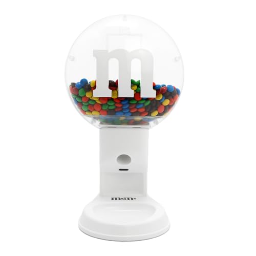 M&M'S WORLD Dispensador de dulces activado por movimiento, regalo divertido y reutilizable para los fans de M&M, perfecto para cumpleaños, vacaciones y ocasiones especiales, sensor sin contacto para