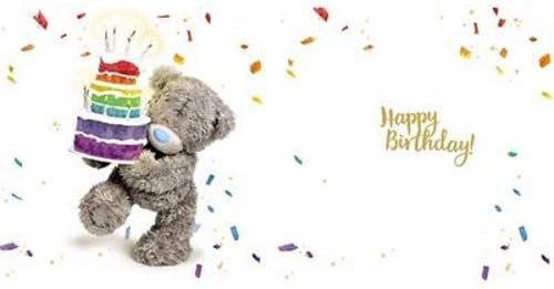 Me to You The More Candles The Bigger The Wish Birthday Card,Mixed,Size:6x6,ALV93035, Size:6x6" - Image 3