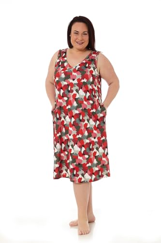 mabel intima - Vestido de Tirantes | 95% Poliéster - 5% Spandex | Tallas 50-70...