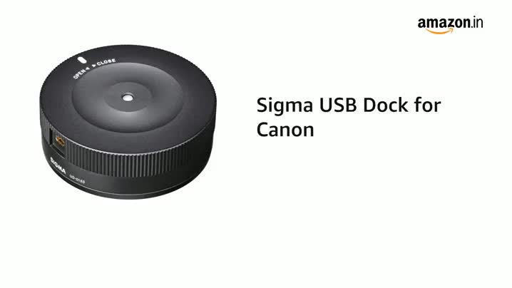 Buy Sigma USB Dock for Canon (878101), Black Online at Low Prices
