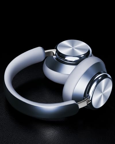 Image of Wentronic Y03 Bluetooth Headphones Wireless Active Noise Cancelling Over Ear Headphones 48 Hours Playtime High Sound Quality 6 EQ Music Mode Headphones with Soft Ear Cushion - Blue