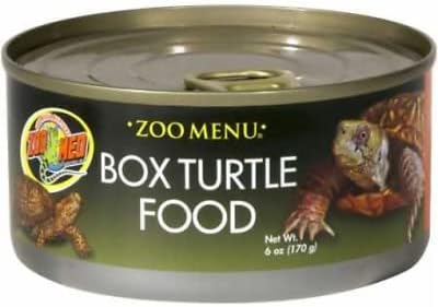 Zoo Med Box Turtle Food - Canned 6 oz - Pack of 12