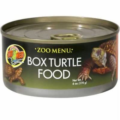 Zoo Med Box Turtle Food - Canned 6 oz - Pack of 12