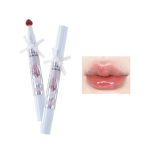 Flortte リップグロス 血色 ミラーティント リップ 高発色 リップティント 潤い 落ちない 口紅 リップスティック 保湿 マスクにつかない 光沢 ロングラスティング 長持ち 中国コスメ(06#)