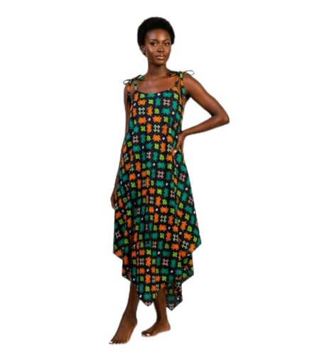 Robe d'été sans manches asymétrique pour sublimer la silhouette sans contrainte de taille