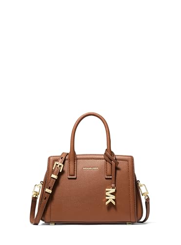 Michael Kors Bolsa tiracolo extra pequena Laila, ferragens douradas/couro de cabra em relevo/bagagem