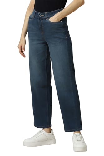 Image of Allen Solly Women's Regular Fit Mid Rise Jeans