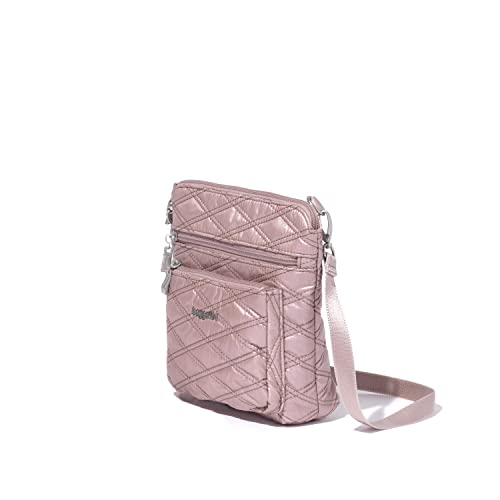 Image of Baggallini Modern Pocket Crossbody Bag for Women, 8.5 inchx8.5 inch Handbag Purse with RFID, Lightweight Water-Resistant