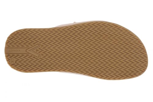 Image of Vionic Elara Women's Orthotic Comfort Slide Sandals Ivory - 6 Narrow