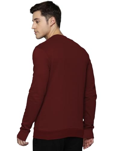 Image of LEOTUDE CASUAL JACKET For Men's Loopknit Regular Fit Full Sleeve Zipper Bomber Jacket for men (Color: Black)