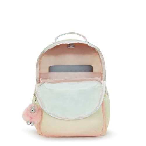 Image of Kipling Women's Seoul 15 inch Laptop Backpack, Durable, Roomy with Padded Shoulder Straps, Built-In Protective Sleeve
